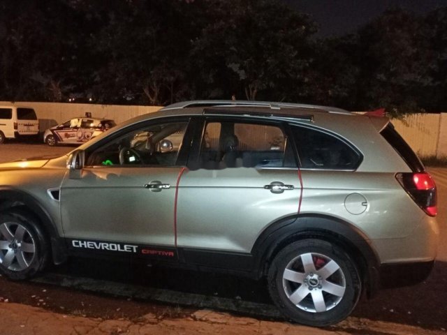 Bán Chevrolet Captiva đời 2008, màu bạc, nhập khẩu 
