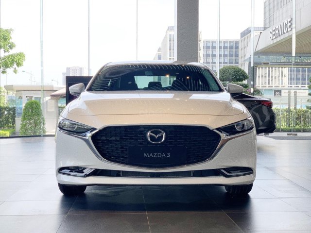 Mua xe trả góp lãi suất thấp với chiếc Mazda3 1.5L Luxury, đời 2020, giao xe nhanh0