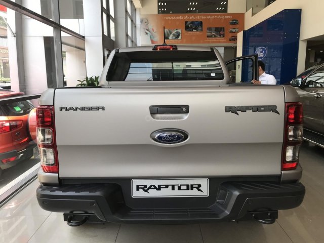 Bán ô tô Ford Ranger Raptor đời 2020, màu xám, giao xe toàn quốc0