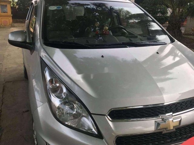 Xe Chevrolet Spark sản xuất 2013, màu bạc, nhập khẩu nguyên chiếc