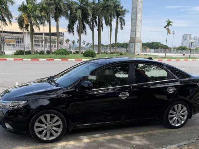 Cần bán lại xe Kia Cerato đời 2011, màu đen, xe nhập