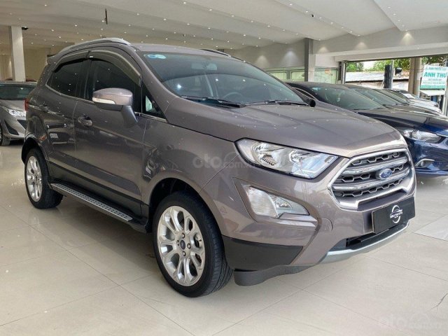 Bán Ford EcoSport Titanium 1.5L AT năm sản xuất 2018, màu xám, giá tốt0