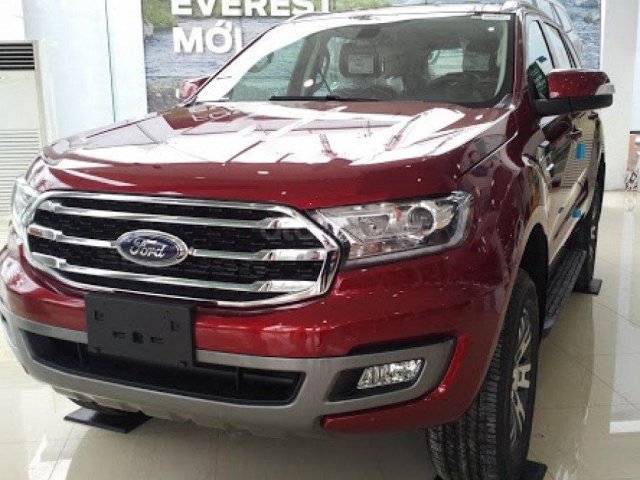 Bán ô tô Ford Everest sản xuất 2020, màu đỏ, nhập khẩu nguyên chiếc0