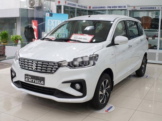 Bán Suzuki Ertiga sản xuất 2020, màu trắng, xe nhập