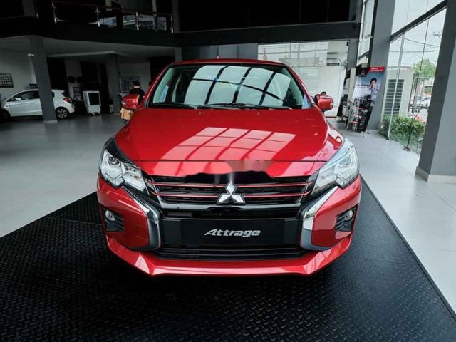 Bán Mitsubishi Attrage 2020, màu đỏ, giá tốt