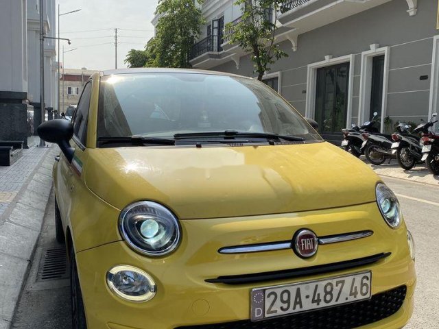 Bán Fiat 500 năm sản xuất 2009, màu vàng, nhập khẩu 0