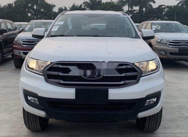 Bán Ford Everest 2020, màu trắng, nhập khẩu 