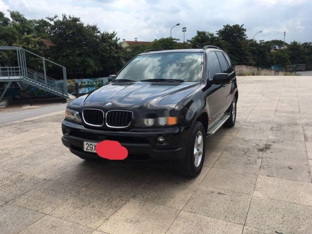 Bán BMW X5 sản xuất năm 2004, màu đen, xe nhập 