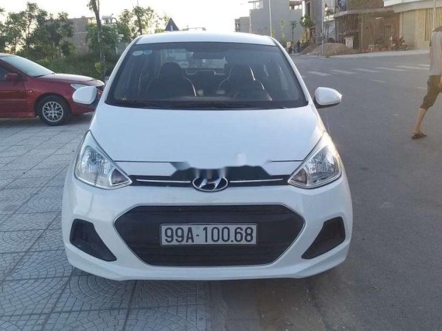 Bán Hyundai Grand i10 năm sản xuất 2015, màu trắng, nhập khẩu nguyên chiếc  0