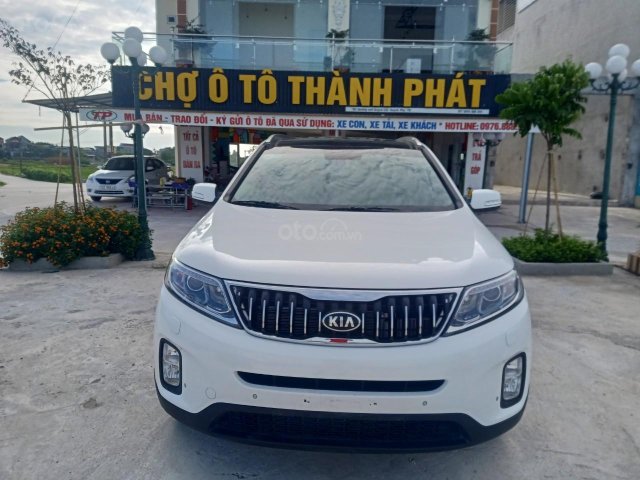 Kia Sorento 2.2 DATH sản xuất 2019 màu trắng0