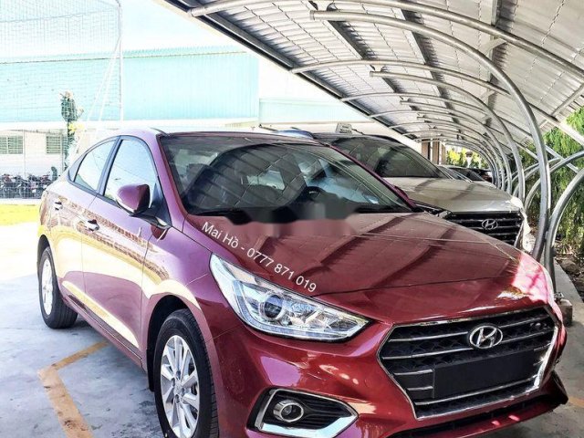 Cần bán Hyundai Accent sản xuất năm 2020, màu đỏ, giá 539.916tr0