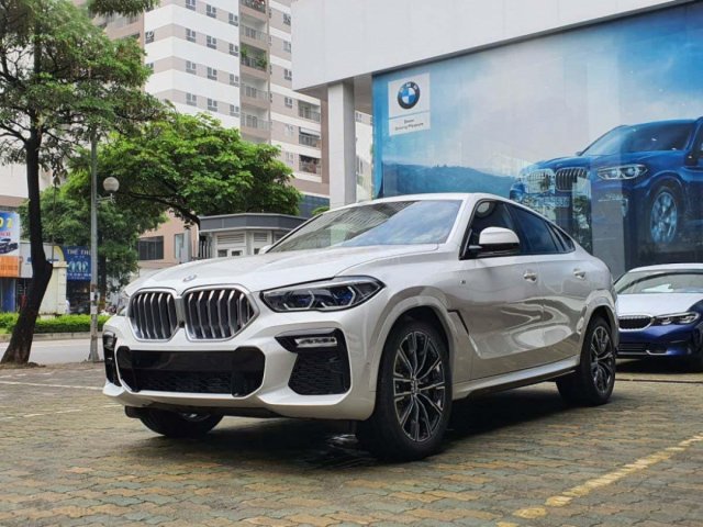 Bán ô tô BMW X6 xDrive40i M Sport sản xuất 2020, màu trắng, nhập khẩu