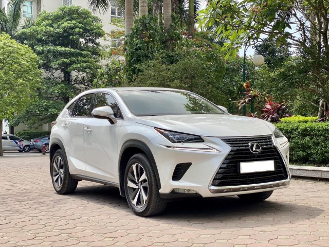 Lexus NX300 2018 màu trắng, nội thất đỏ