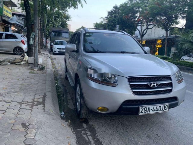 Bán Hyundai Santa Fe MLX sản xuất 2008, màu bạc, xe nhập 