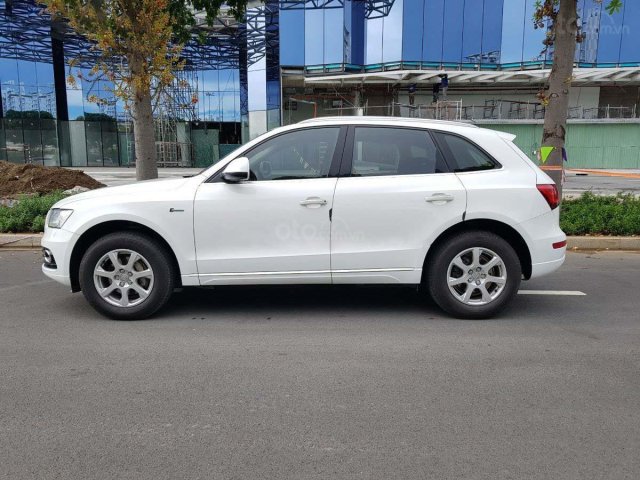 Bán Audi Q5 2.0 AT năm 2014, màu trắng, nhập khẩu  0