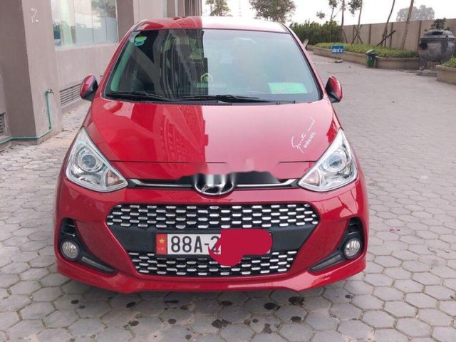 Bán Hyundai Grand i10 đời 2019, màu đỏ, 377 triệu