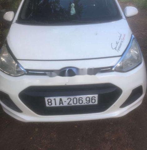 Cần bán lại xe Hyundai Grand i10 đời 2014, màu trắng, nhập khẩu nguyên chiếc chính chủ, 220tr0