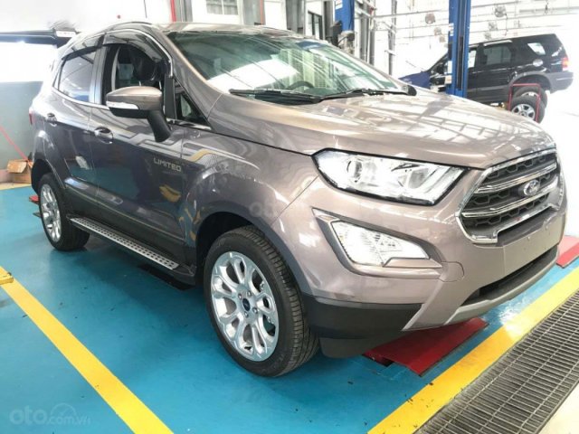 Bán Ford EcoSport Titanium 1.5L AT sản xuất năm 2020, màu xám0