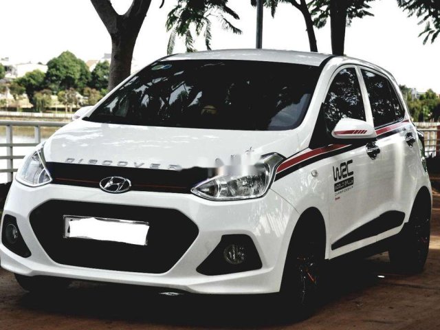 Bán Hyundai Grand i10 MT đời 2014, màu trắng, xe nhập0