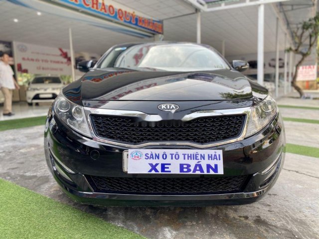 Cần bán Kia Optima 2.0AT sản xuất 2011, màu đen, nhập khẩu nguyên chiếc, giá 495tr