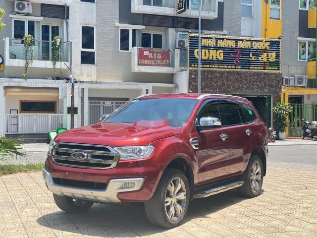 Bán Ford Everest sản xuất 2016, màu đỏ, nhập khẩu nguyên chiếc, giá chỉ 945 triệu