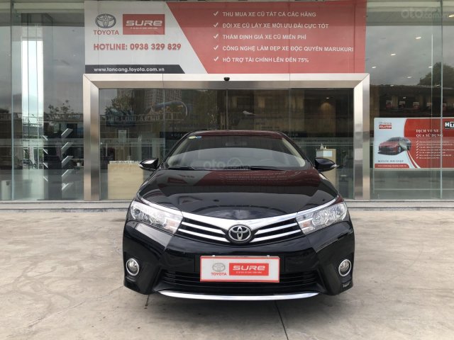 Cần bán Toyota Corolla Altis 1.8G AT 2016, màu đen, xe gia đình đi 41.000km - xe chất giá tốt