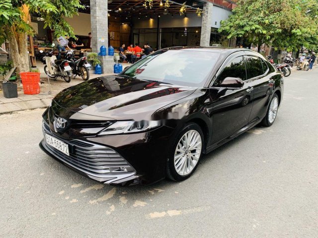 Bán Toyota Camry SX 2019, màu đen, nhập khẩu, full option0