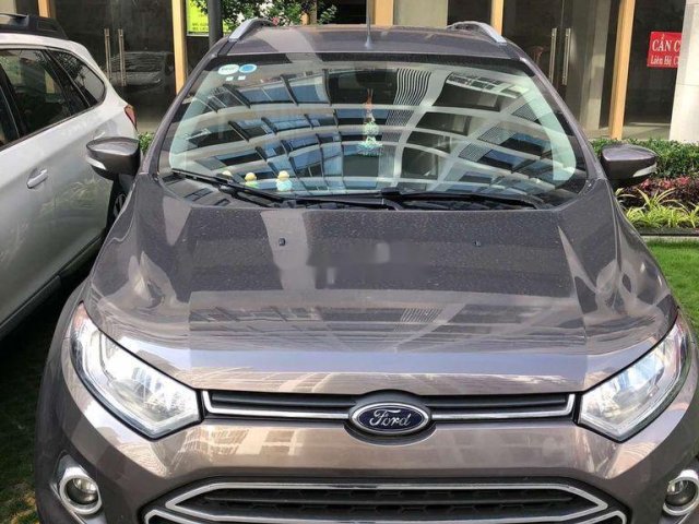 Cần bán gấp Ford EcoSport Titanium 1.5L 2016, màu xám còn mới