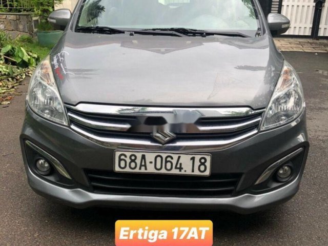 Bán ô tô Suzuki Ertiga 1.4 AT đời 2017, màu xám