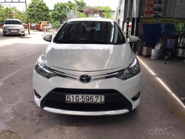 Cần bán gấp Toyota Vios sản xuất 2018, số sàn, bảo dưỡng hãng, bao test hãng