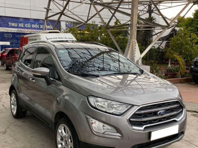 Bán Ford EcoSport Titanium 1.5L AT 2018, màu xám, máy êm ru