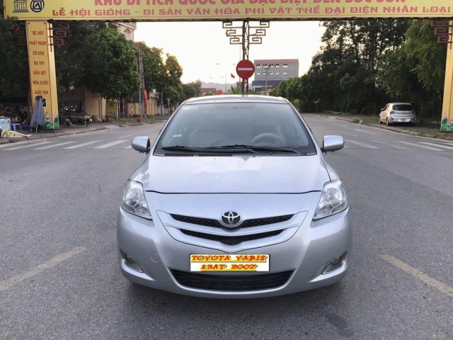 Bán Toyota Yaris 1.3AT đời 2007, màu bạc, nhập khẩu  0