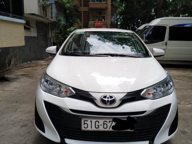 Cần bán lại xe Toyota Vios sản xuất năm 2018, màu trắng0