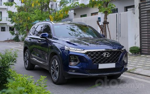 Hỗ trợ trả góp 80% khi mua chiếc Hyundai Santa Fe xăng đặc biệt, đời 2020, giao nhanh