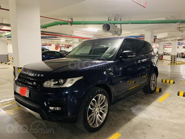 Cần bán Ranger Rover Sport HSE 2015, xanh navy, máy dầu0