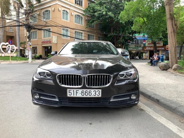 Bán BMW 5 Series 520i sản xuất 2016, màu đen, nhập khẩu mới chạy 25.000km