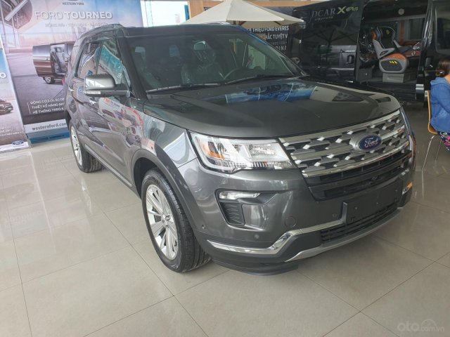 Bán Ford Explorer 2.3L năm sản xuất 2020, màu đen, nhập khẩu