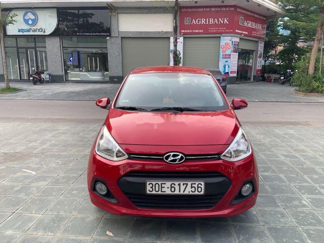 Cần bán Hyundai Grand i10 sản xuất 2016, màu đỏ, nhập khẩu  0