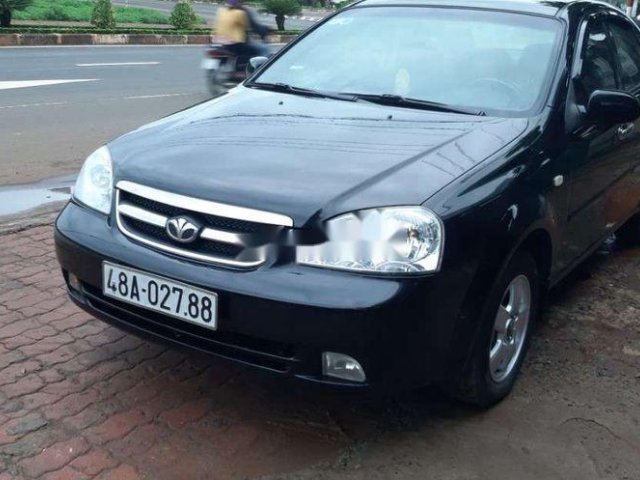 Bán Daewoo Lacetti sản xuất 2009, màu đen, xe gia đình 