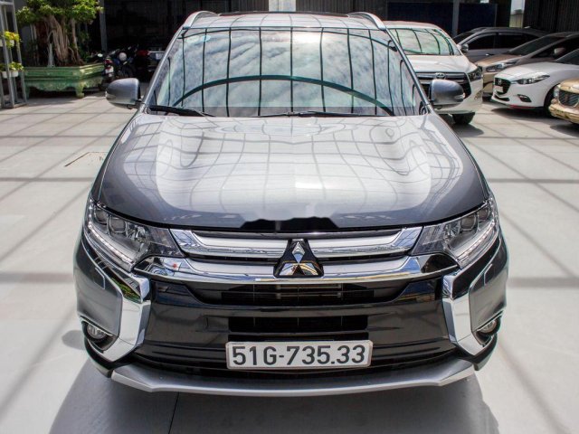 Bán Mitsubishi Outlander 2018, màu xám, full đồ