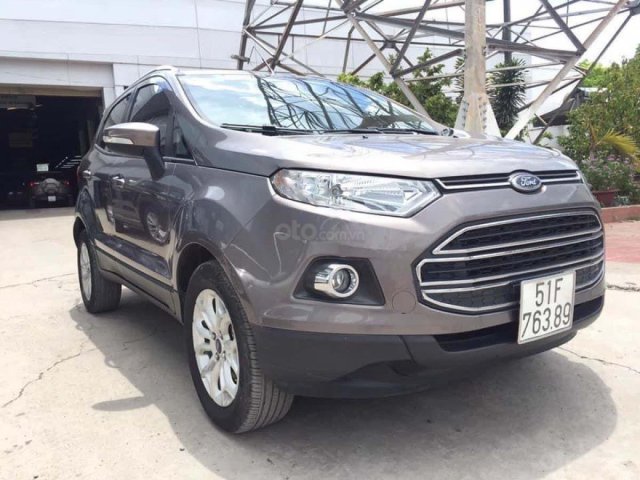 Bán Ford EcoSport Titanium 1.5L AT 2016, màu nâu còn mới, giá tốt