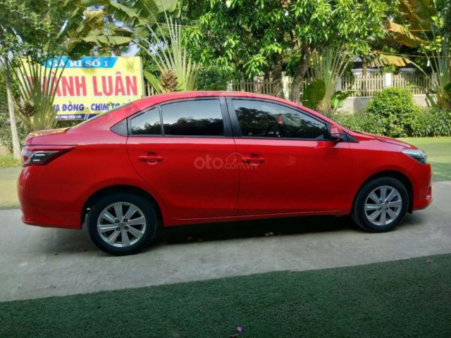 Bán Toyota Vios 1.5G năm sản xuất 2015, màu đỏ còn mới