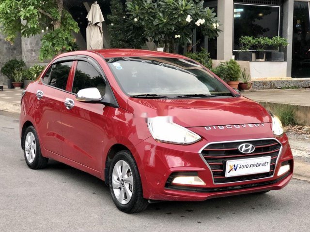 Bán xe Hyundai Grand i10 1.2MT 2019, màu đỏ còn mới, giá tốt