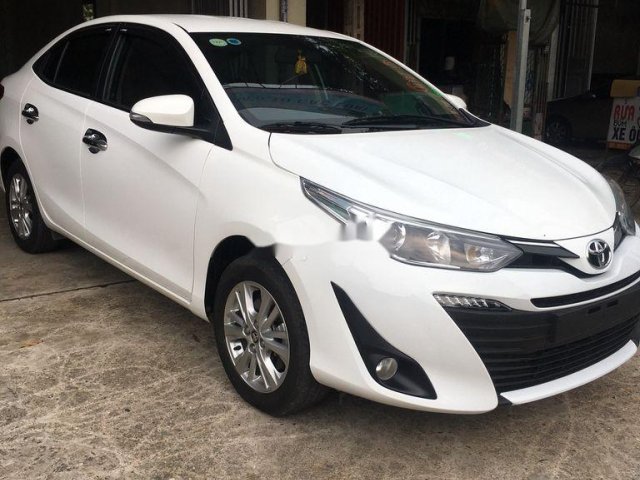 Cần bán Toyota Vios G đời 2019, màu trắng đẹp như mới giá cạnh tranh