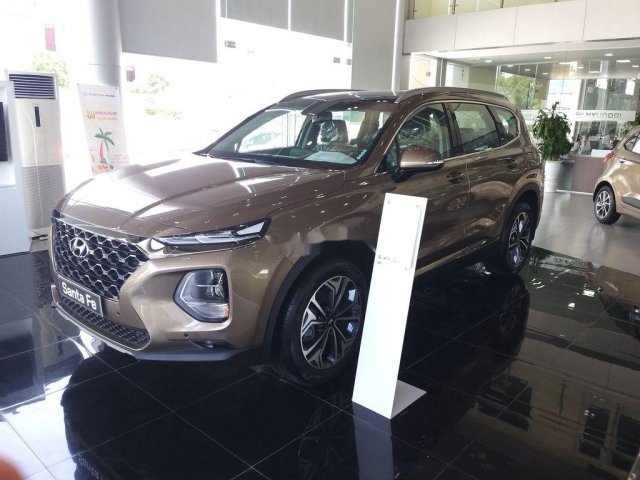 Bán xe Hyundai Santa Fe sản xuất năm 2020, màu nâu