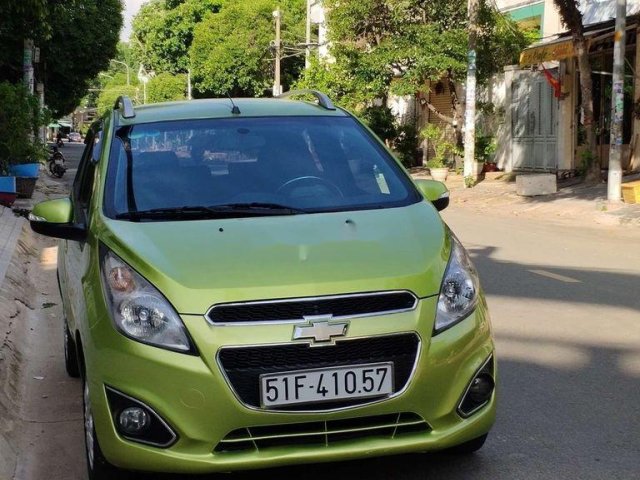 Cần bán lại Chevrolet Spark LT sản xuất 2016, màu xanh lục, xe ít sử dụng