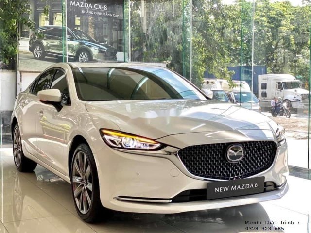 Bán xe Mazda 6 sản xuất năm 2020, màu trắng, nhập khẩu 0