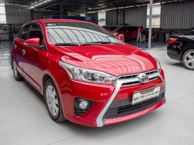 Bán ô tô Toyota Yaris số tự động đời 2016, màu đỏ, nhập khẩu, 510 triệu