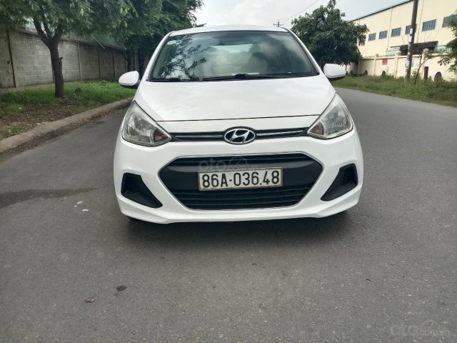 Bán Hyundai Grand i10 sản xuất 2015, màu trắng, giá chỉ 255 triệu0