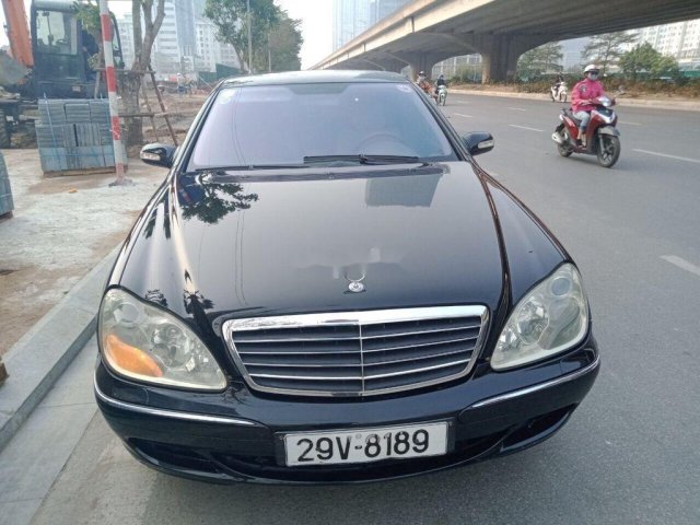 Bán Mercedes S500L sản xuất năm 2004, màu đen, nhập khẩu  